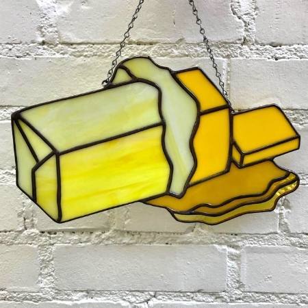 stained glass butter stick