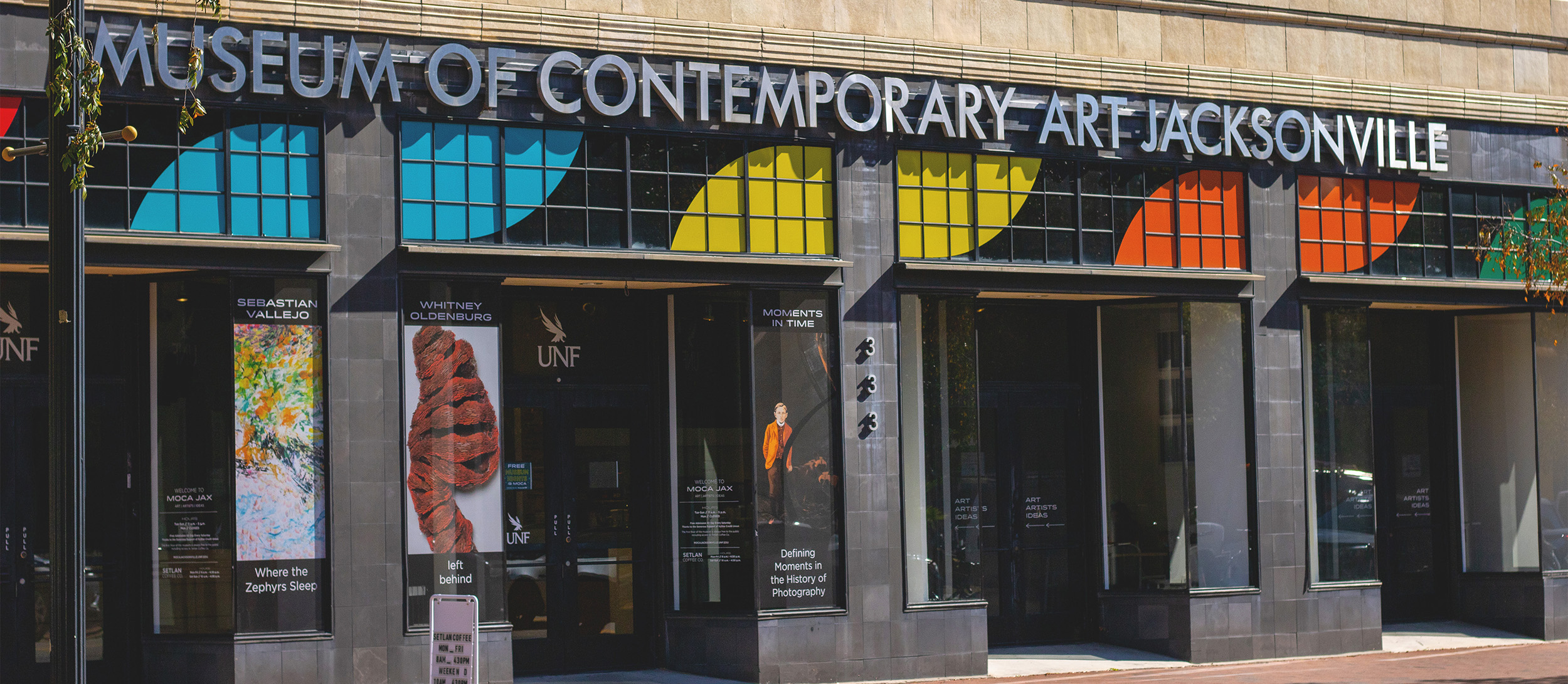 Exterior of MOCA Jacksonville building