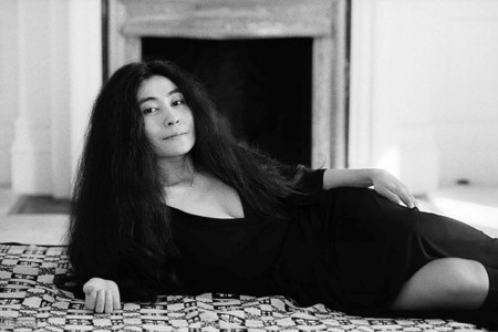 Portrait of Yoko Ono in the '70s