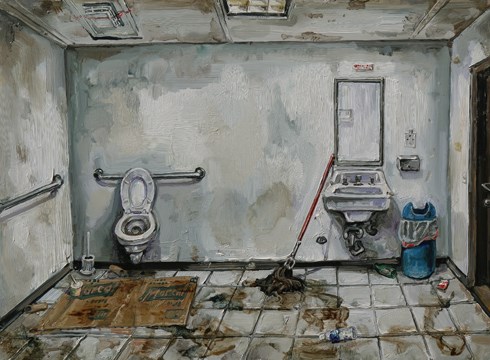 chelsea restroom no. 5 by amer kobaslija