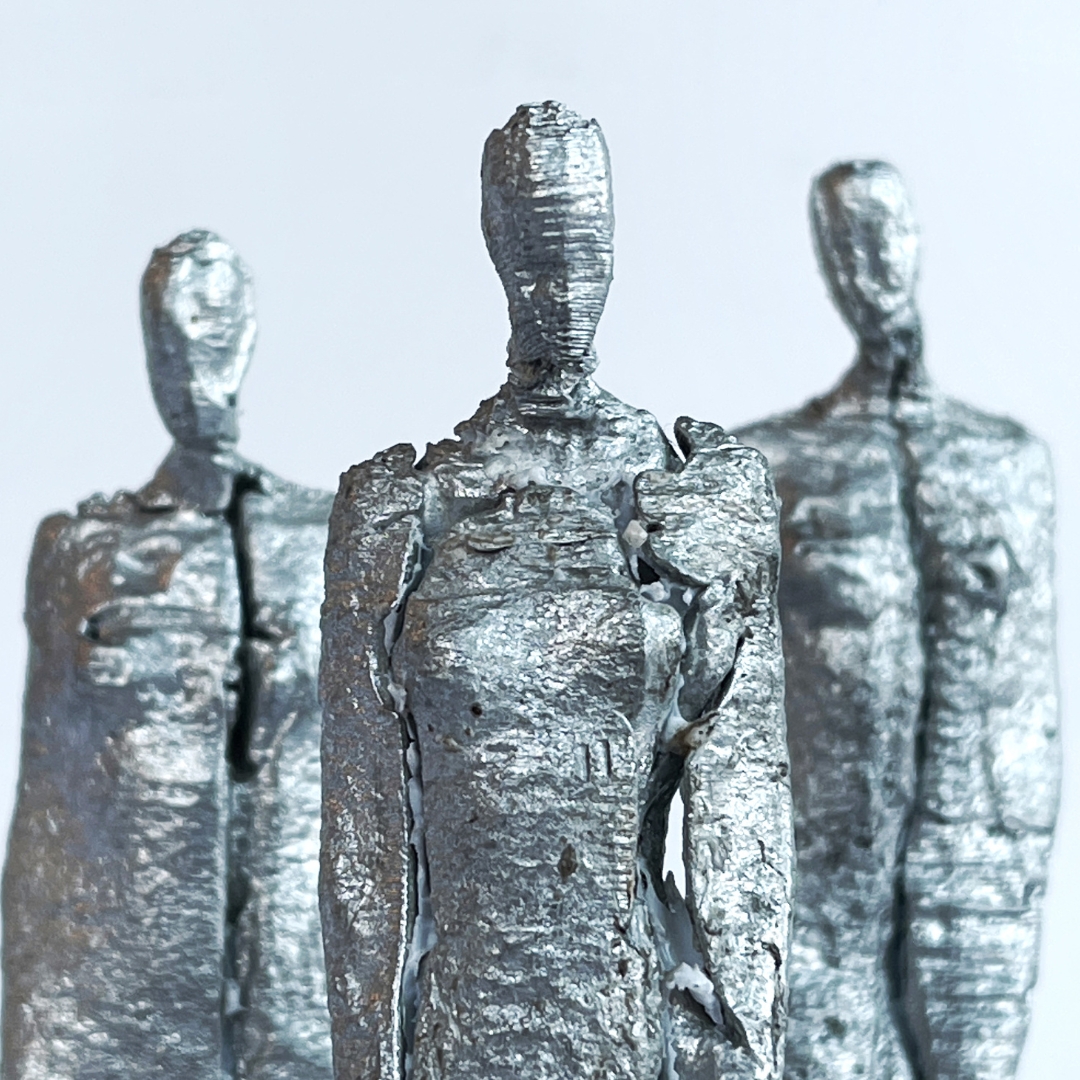 figural sculpture by Emil Alzamora titled Starship Abundance