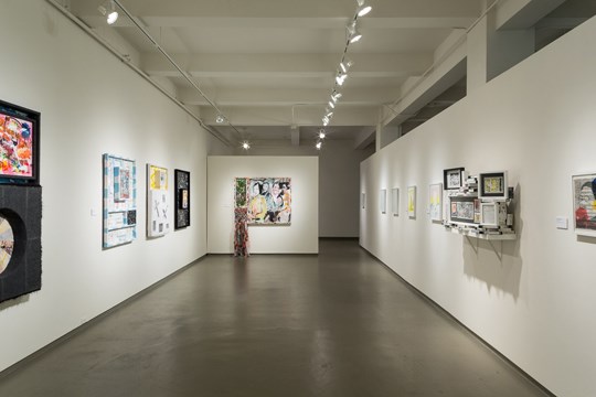 overview of the John Hee Taek Chae exhibit