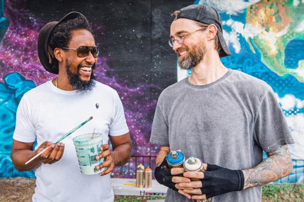 Dustin Harewood and Shaun Thurston
