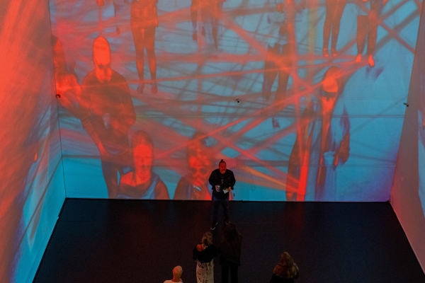 Rafael Lozano-Hemmer Spectral Subjects at MOCA Jacksonville