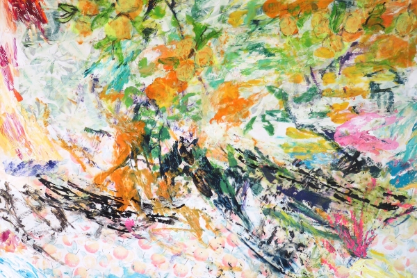 Naranjal (Orange Grove) painting by Sebastian Vallejo