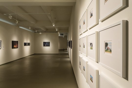 installation view of the Southern Exposure exhibit