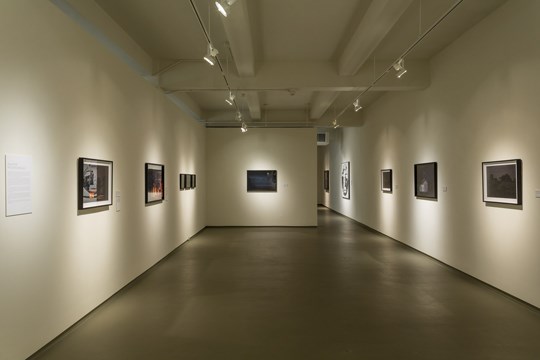 a view of a room in the Southern Exposure exhibit