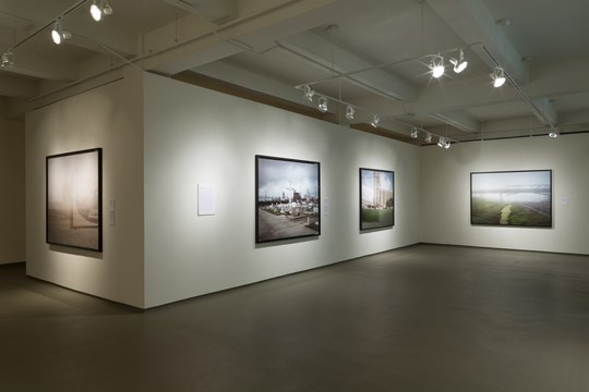 a room view of the installation of the Southern Exposure exhibit