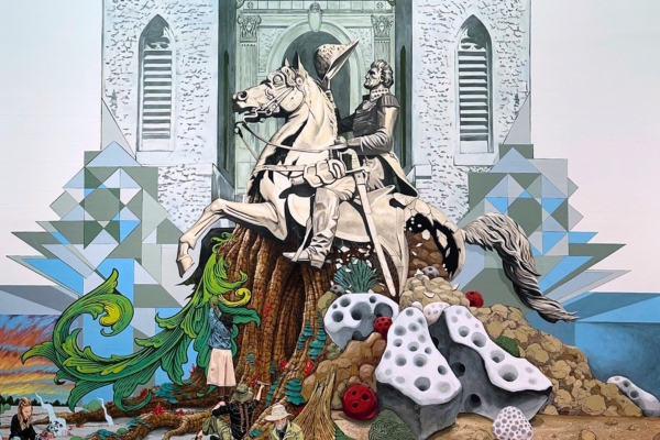 Detail of Project Atrium: Muralists in Action