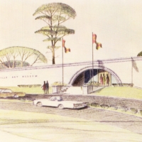 detail from a postcard of the Jacksonville Art Museum