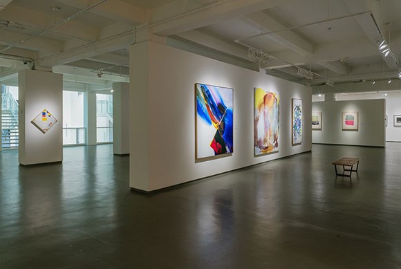 installation view of n The Evolution of Mark-Making exhibition