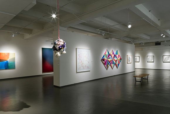 n The Evolution of Mark-Making installation view