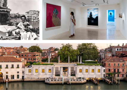 Images of Peggy Guggenheim and Peggy Guggenheim Museum, Venice