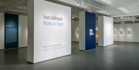 Hans Hofmann installation view