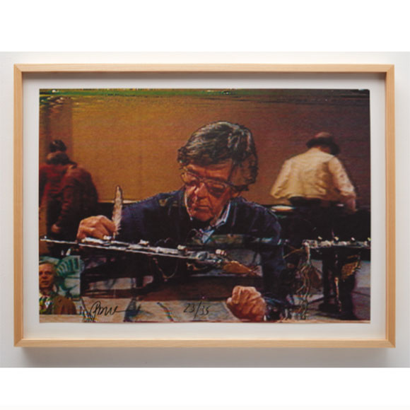 Satellite Duo-John Cage/Joseph Beuys by Nam June Paik