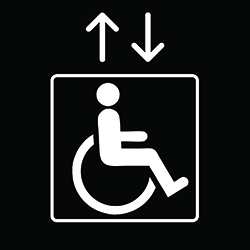 Accessible Elevator and Lift Icon